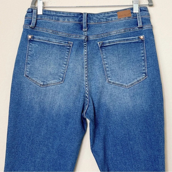 Judy Blue Howdy High Waist Boyfriend Fit Raw‎ Hem Jeans - Picture 11 of 16